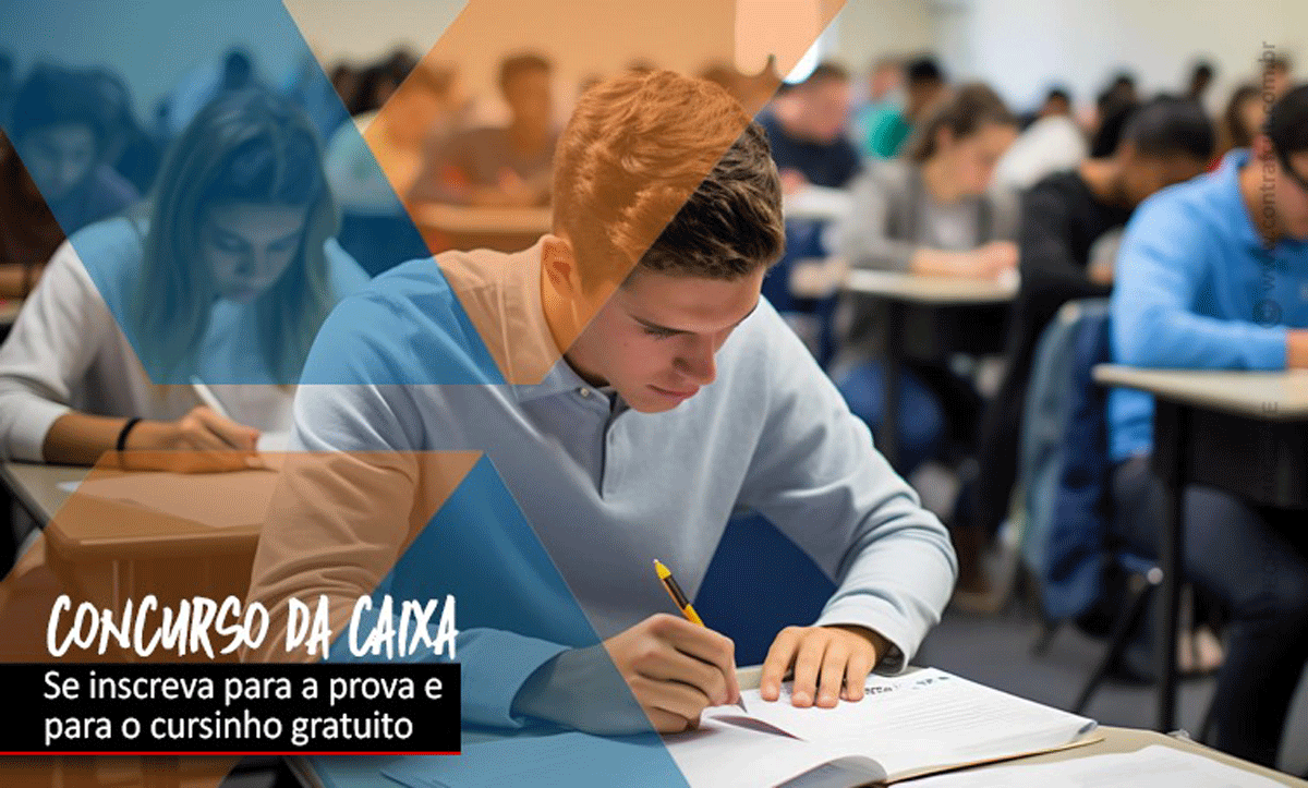 Concurso da Caixa: Inscrições se encerram em 10 dias